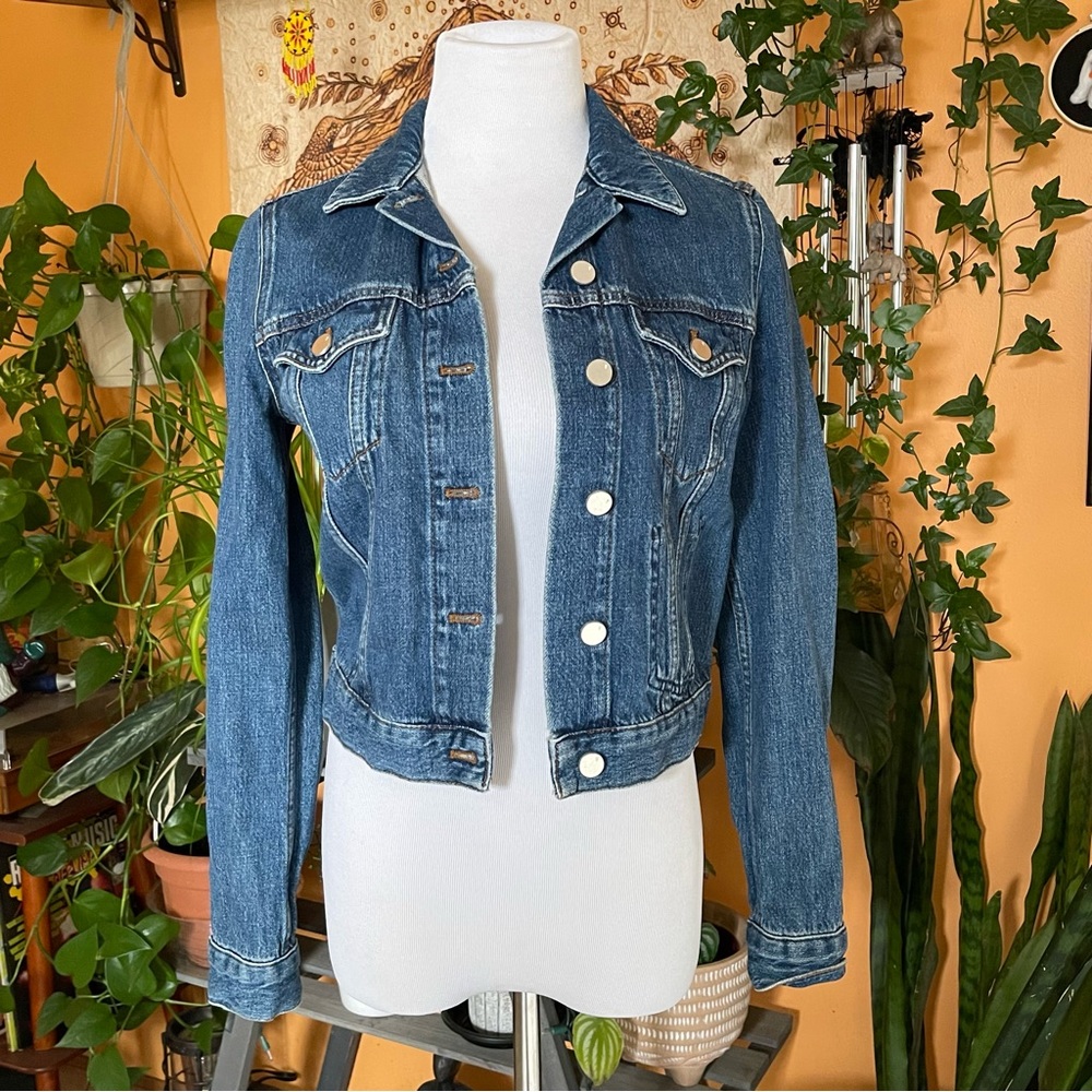 French Connection Jean Jacket XXS
